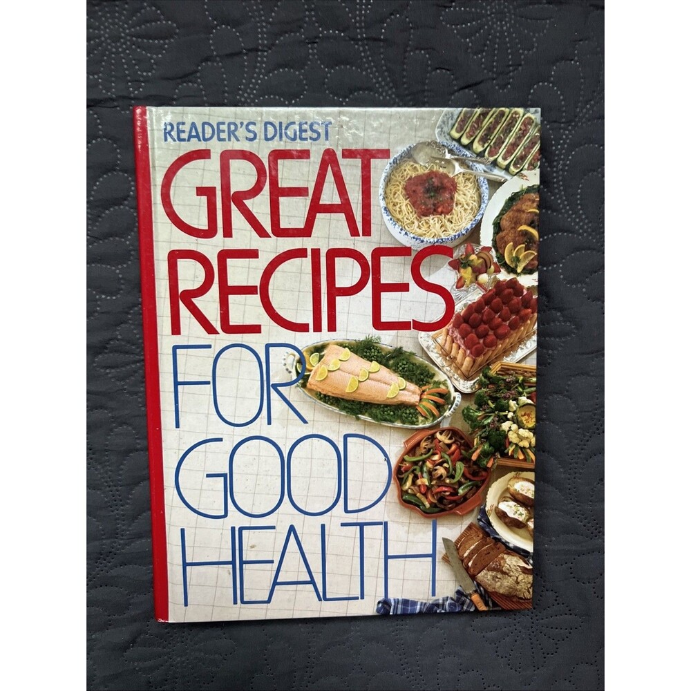 VTG Reader's Digest Great Recipes for Good Health Cookbook Hardback Home Cook